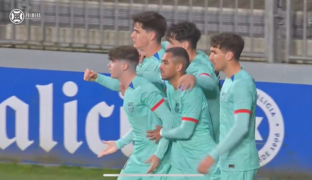 Celebracion del Gol en Lugo