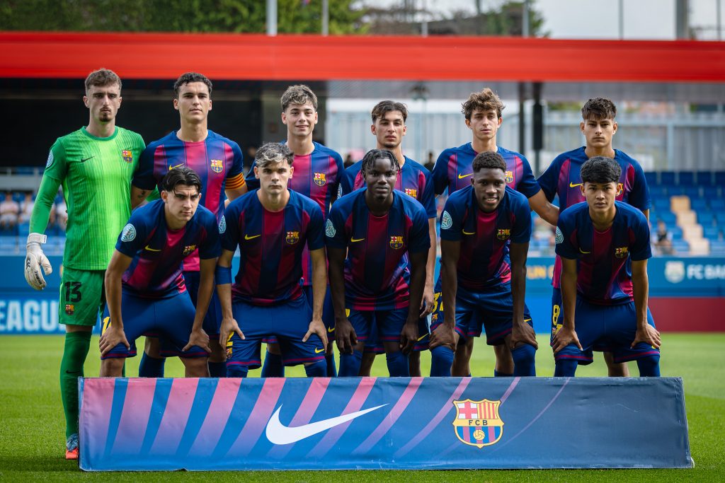 El once titular del Barça Atlètic